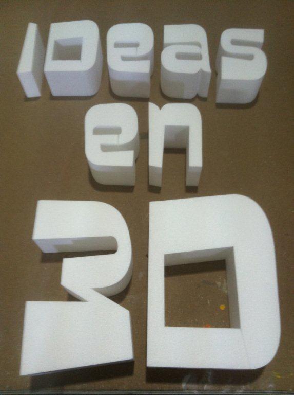 IDEAS EN TRES DIMENSIONES