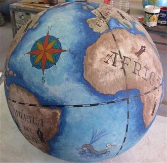 ficticio esferas-tierra