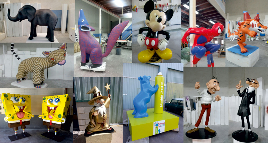 Sculptures and Characters